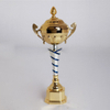2024 New Design Different Size Custom Made Marble Base Sports Golf Soccer Basketball Marathon Custom Logo Gold Metal Dance Trophy Cup 