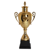 2024 New Design Different Size Custom Made Marble Base Sports Golf Soccer Basketball Marathon Custom Logo Gold Metal Gold Sports Trophy Cup 