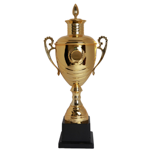 2024 New Design Different Size Custom Made Marble Base Sports Golf Soccer Basketball Marathon Custom Logo Gold Metal Gold Sports Trophy Cup 