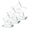 Noble Wholesale Cheap Different Color Options Outdoor Sports Business Gift Custom Personalized Logo Glass Trophy Award Plaque