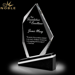 Noble Wholesale Custom Clear K9 Crystal Awards