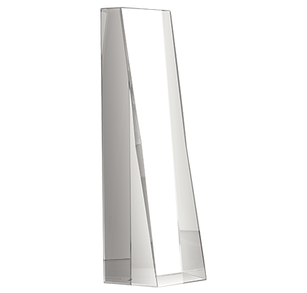 Noble Impact Crystal Glass Outdoor Sports Customized Personalized Bespoke Logo Golf Trophy Award