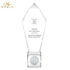 Noble Ace Crystal Glass Ball Outdoor Sports Customized Personalized Bespoke Golf Embedded Trophy Award