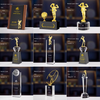 Noble High Quality K9 Crystal Business Gift Sports Awards Custom Bespoke Logo Golf A Hole in One Trophy Hand Craft
