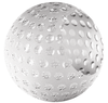 Noble Crystal Glass Golf Ball Custom Logo Golf Trophy Award