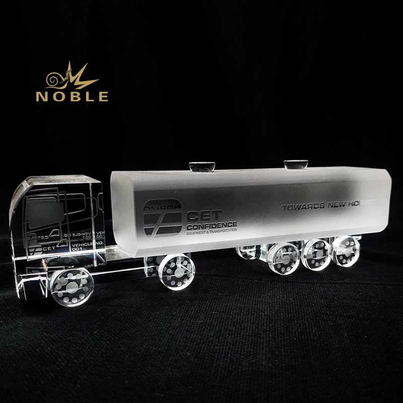 Noble Customized Crystal Truck Crystal Bus Crystal Tanker Crystal Model 