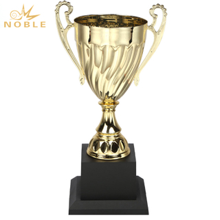 New Design Metal Cup Trophy with Black Base 