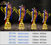 Four Sizes Available Shiny Gold Plating Custom Music Competition Trophy