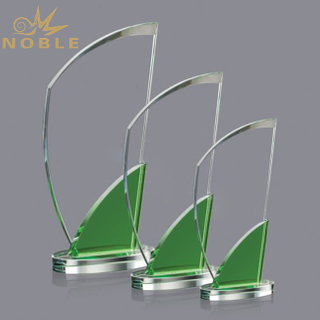 Crystal Craft Memorial Gifts Blank Trophy Awards Plaque