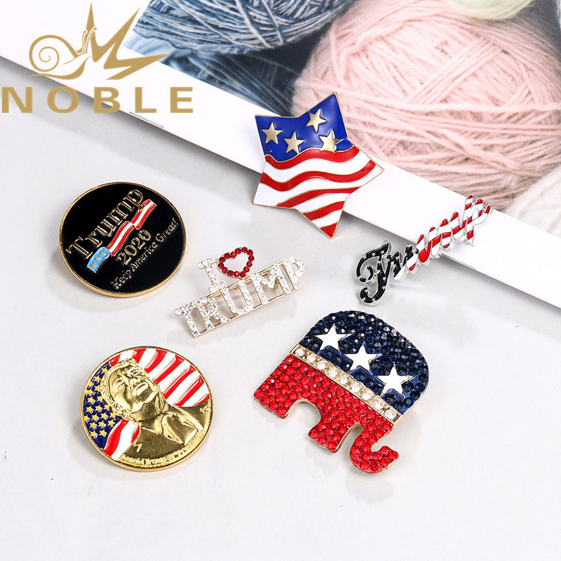 Custom 2020 American Vote Keep America Great Trump Badges