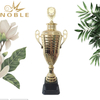 Custom Large Cups Outstanding Metal Body Building Trophy for Best Player