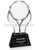 Noble New Design Custom Crystal Sunflower Trophy Award As Business Souvenir Gift