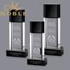 Best Selling High Quality Custom Crystal Plaque Award Combine with Black Crystal