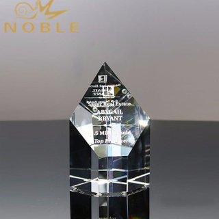 Wholesale Business Gift Custom K9 Blank Crystal Block Award