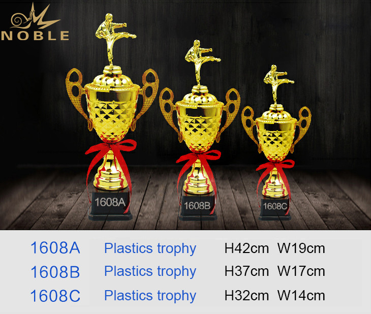 Noble High Quality Cheap Plastic Taekwondo Trophy