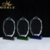  High Quality Diamond Cutting Crystal Plaque Award with Custom Base