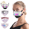 Wholesale 2020 China Supplier New Style Rhinestone Party Fashion Face Mask with Design 