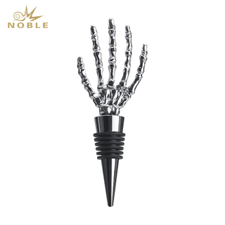 Custom Decoration Metal Wine Bottle Stopper Halloween Souvenir Gift Bottle Stopper