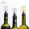 Wedding Gifts Silver Snowflake Wine Bottle Stopper