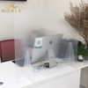 Custom Protective Sneeze Guards Portable Acrylic Plexiglass Freestanding Shield Office Desk Sneeze Guard
