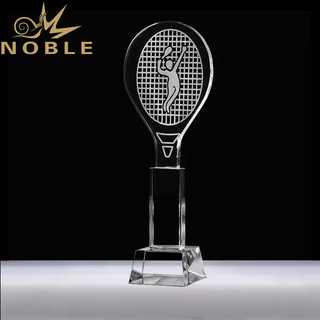 High Quality Custom Crystal Tennis Award Sports Trophy