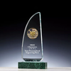  Sports Marble Award Custom Crystal Baseball Trophy with Free Engraving