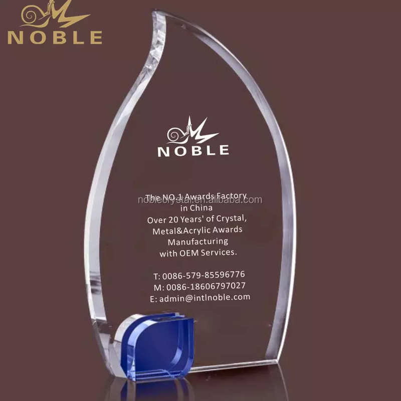 Custom Gifts Premium Gifts Souvenir Plaque Crystal Flame Trophy
