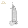 Noble High Quality Custom 3D Crystal Building Model Dubai Famous Landmark Crystal Replica Tourist Souvenir Gifts