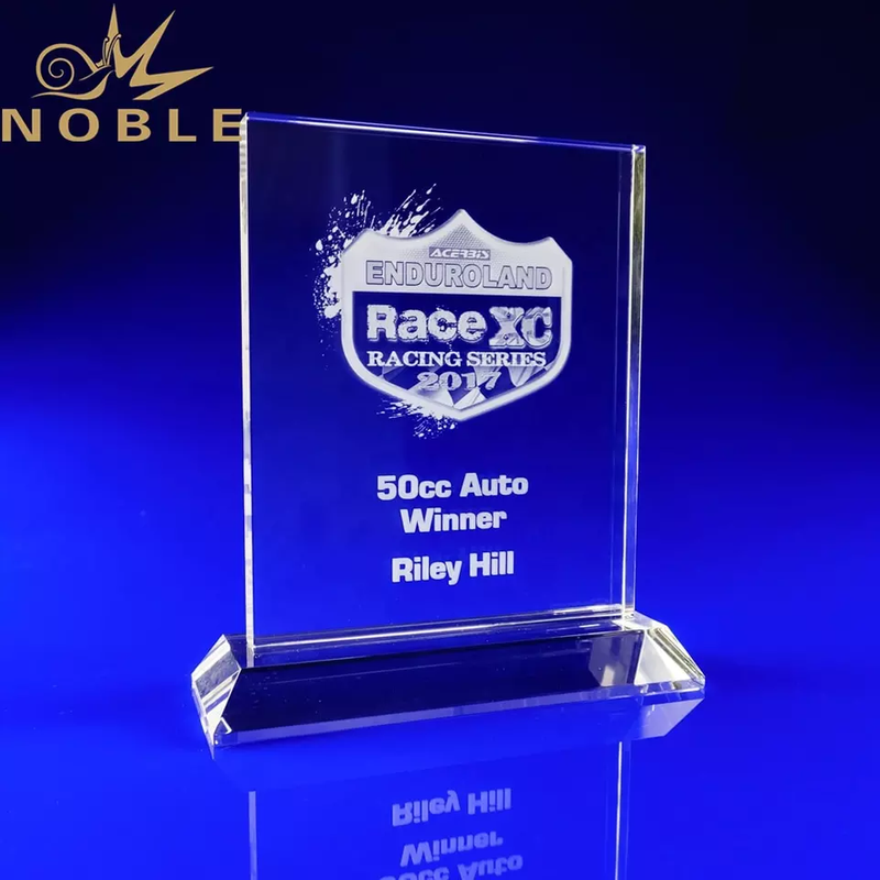 Free Engraving High Quality K9 Crystal Plaque Trophy