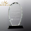Noble Faceted Prestige Crystal Plaque Trophy 