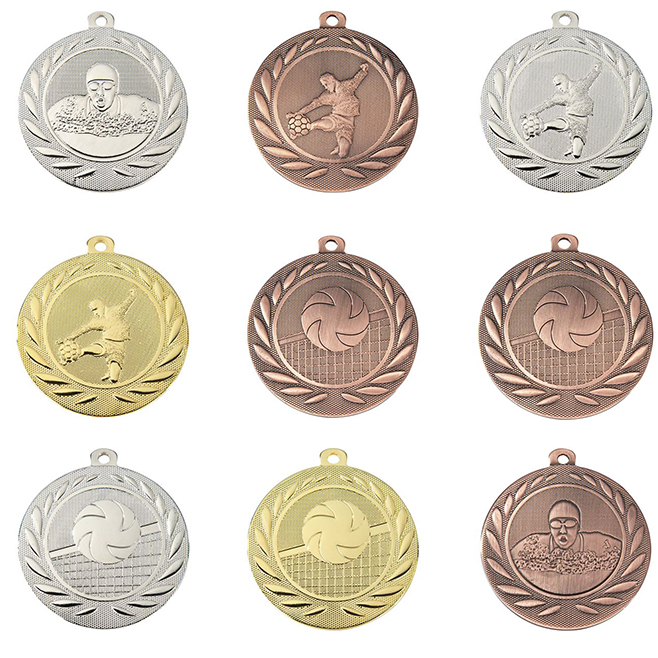 Wholesale Cheap Gold Silver Bronze Metal Business Gift Karate Trophy Award Sports Blank Medal