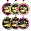 High Quality Metal Sports Medal Custom Insert Cheerleading Glitter Medals
