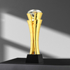 High Quality Customized Gold Silver Bronze Metal Torch With Diamond On Top Business Gift Custom Logo Achievement Trophy Awards