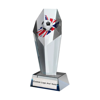 Noble Manufacturer Wholesale Crystal Awards With Custom Printing Logo UK Gift Personalized Hand Crafts Sports Trophy Award