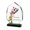 Noble Manufacturer Wholesale Glass Plaque With Custom Printing Logo UK Gift Personalized Sports Soccer Trophy Award Hand Crafts