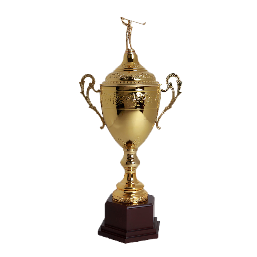 Noble High Quality Metal Golf Trophy Cup