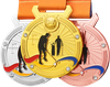Noble High Quality Metal Golf Trophy Award Medal