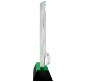 Noble Crystal Glass outdoor Sports Customized Personalized Bespoke Logo Engraved Hole in One Golf Trophy Award