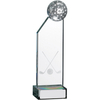 Noble Manufacturer Crystal Glass Outdoor Sports Gift Customized Personalized Bespoke Logo Golf Trophy Award Hand Craft