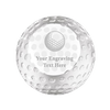 Noble Crystal Glass Golf Ball Custom Logo Golf Trophy Award