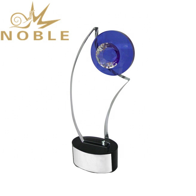 Noble New Design High Quality Custom Crystal Dance Award Trophy 