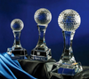 Noble High Quality New Design Hot Selling Glass Sports Award Crystal Golf Trophy