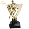 High Quality New Design Plastic Basketball Trophy for Female 
