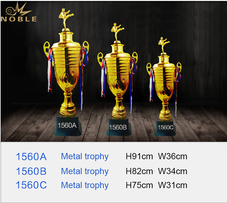 Noble Best Selling Metal Sports Award Champion Taekwondo Trophy Cups