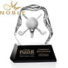 Noble High Quality Custom Sports Crystal Iceberg Golf Trophy