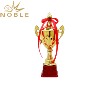 Noble Best Selling Metal Cheerleading Awards with Red Base