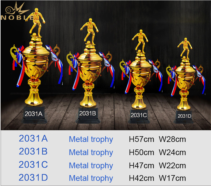 Wholesale High Quality Metal Sports Soccer Champion Trophy
