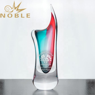 Noble High Quality Hand Blown Home Decoration Gift Voltaire Art Glass Vase