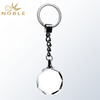 Popular Custom Engraving Blank Crystal Keychain