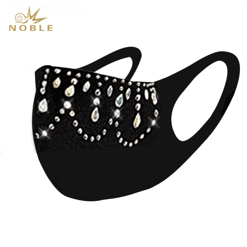 Best Selling Women's Rhinestone Fashionable Face Decoration Party Mask